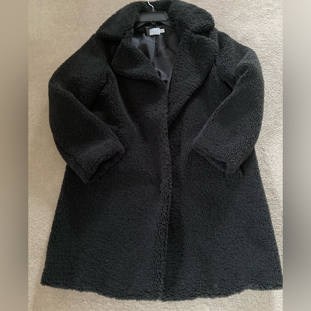 Black winter coat